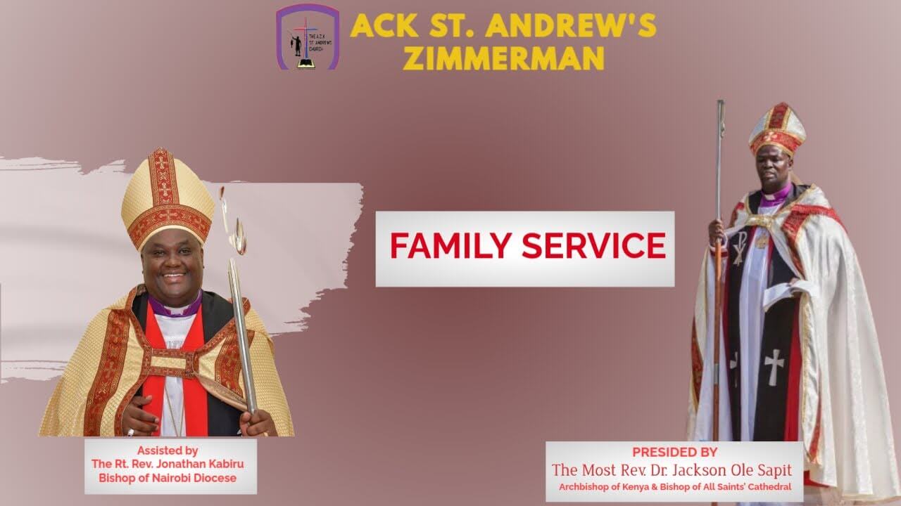 THE FOURTH SUNDAY OF LENT | Family Service BY Most Rev. Dr. Jackson Ole Sapit | 30TH MARCH 2025